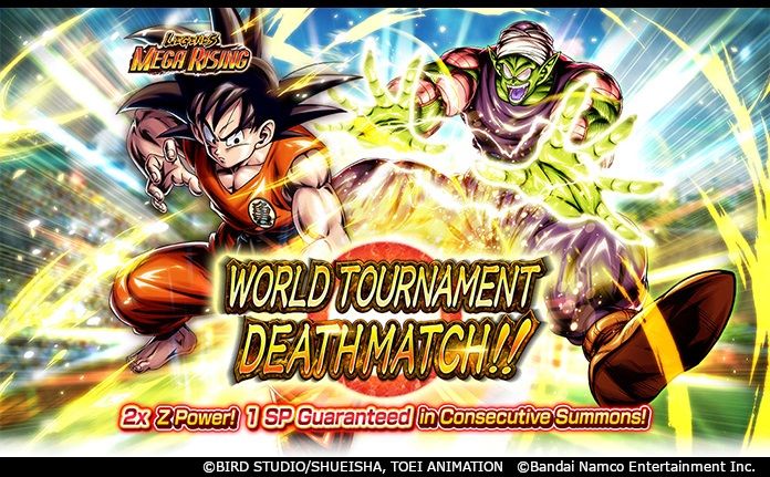 Revivez les batailles épiques du Tenkaichi Budokai! Les nouveaux SPARKING Goku et Piccolo Jr. rejoignent le combat dans Dragon Ball Legends!